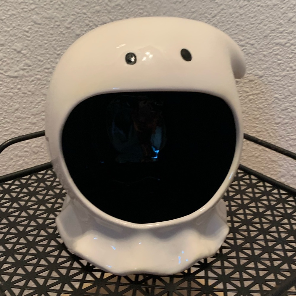 Large Ceramic Ghost Candy Dish